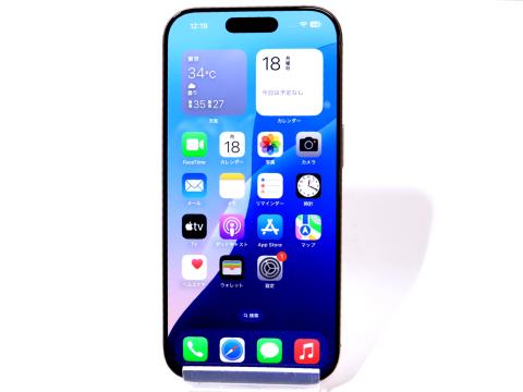 [USED]u058578 iPhone16 Pro 128GB SIMフリー [デザートチタニウム]