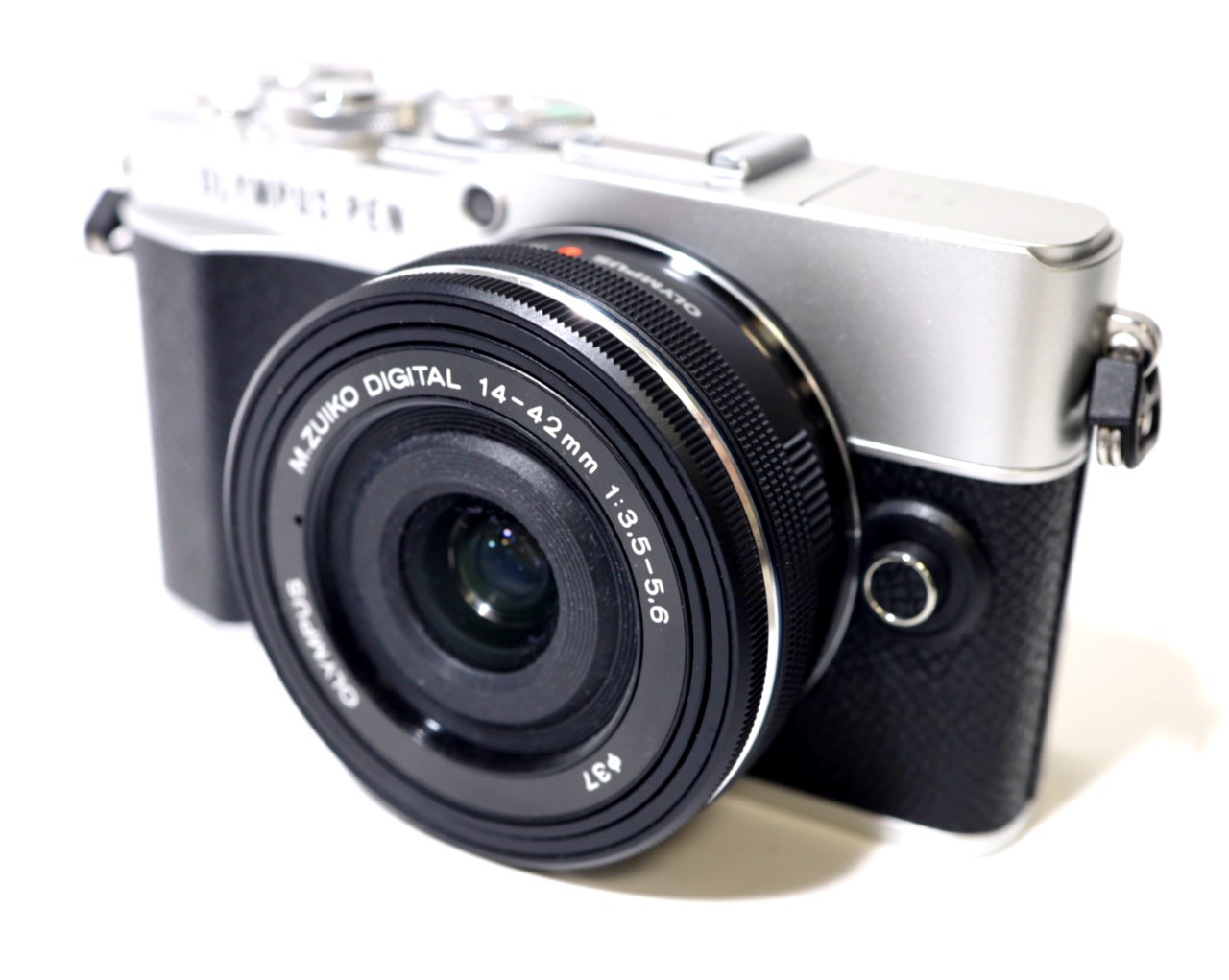 [USED]u060140&nbsp;OLYMPUS&nbsp;PEN&nbsp;E-P7&nbsp;14-42mm&nbsp;EZレンズキット&nbsp;[シルバー]