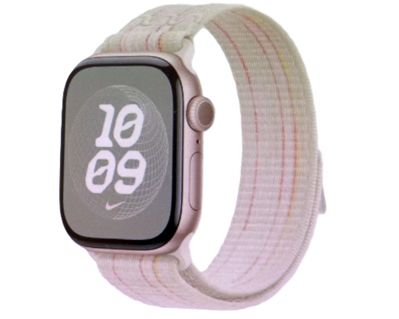 [USED]u060190&nbsp;Apple&nbsp;Watch&nbsp;10&nbsp;GPS+Cellular&nbsp;42mm&nbsp;MX0H3J/A&nbsp;Rose&nbsp;Gold/&nbsp;Starlight&nbsp;Pink&nbsp;Nike&nbsp;Sport&nbsp;Loop