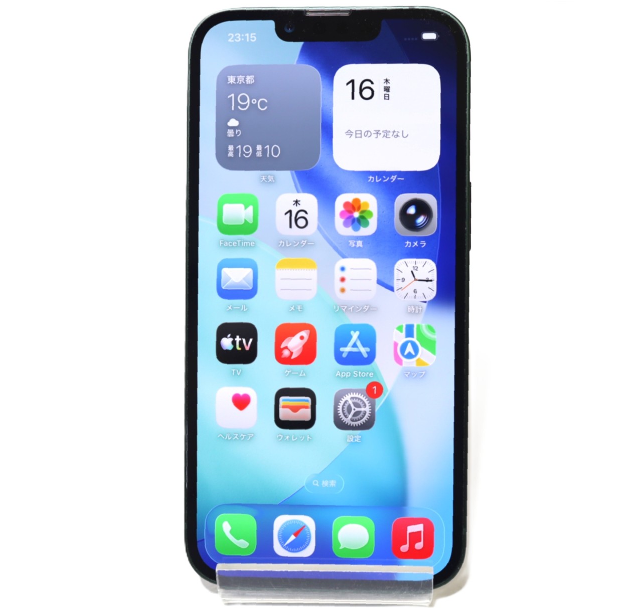 [USED]u060765&nbsp;iPhone13&nbsp;128GB&nbsp;SIMフリー&nbsp;[グリーン]