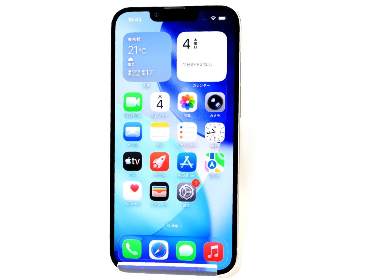 [USED]u061218&nbsp;iPhone13&nbsp;128GB&nbsp;SIMフリー&nbsp;[スターライト]