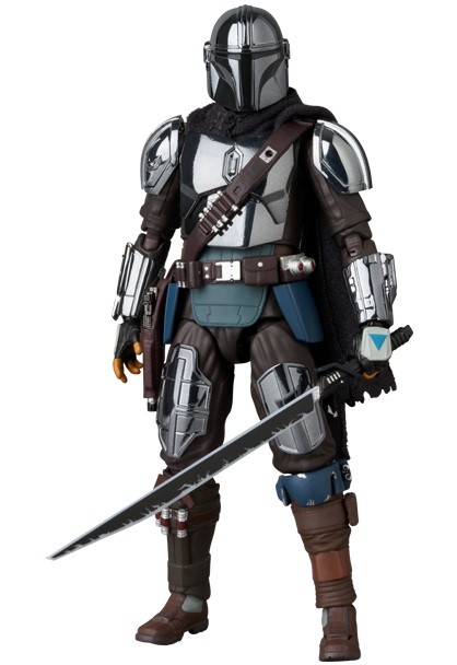 MAFEX&nbsp;No.256&nbsp;THE&nbsp;MANDALORIAN&nbsp;CHROME&nbsp;Ver.