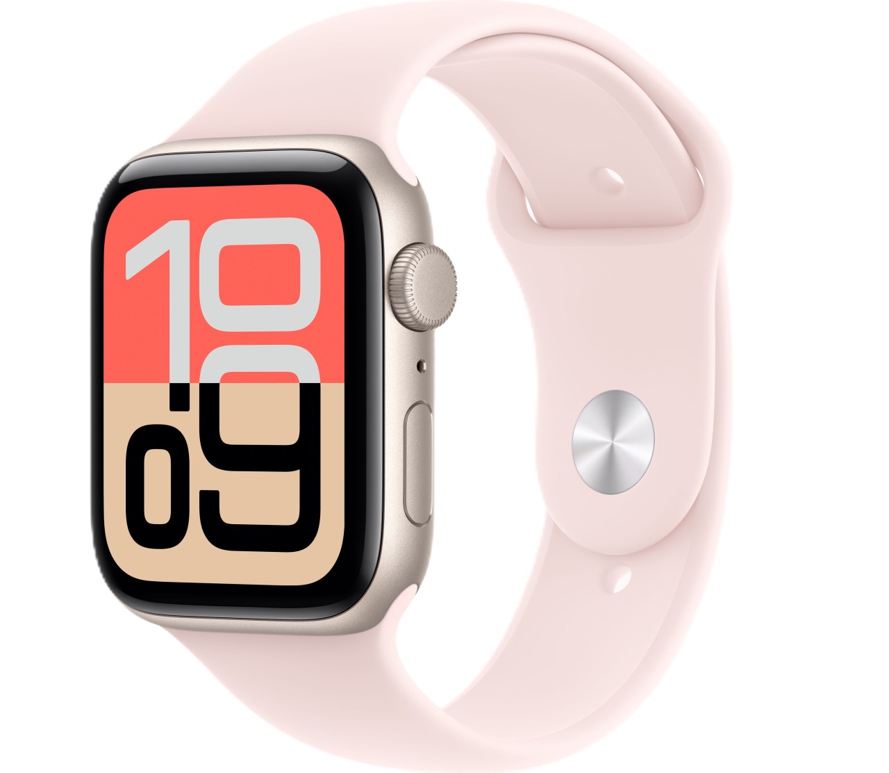 Apple&nbsp;Watch&nbsp;SE3&nbsp;GPS&nbsp;44mm&nbsp;MEP04J/A&nbsp;SoftPink&nbsp;Sports&nbsp;Band&nbsp;M/L