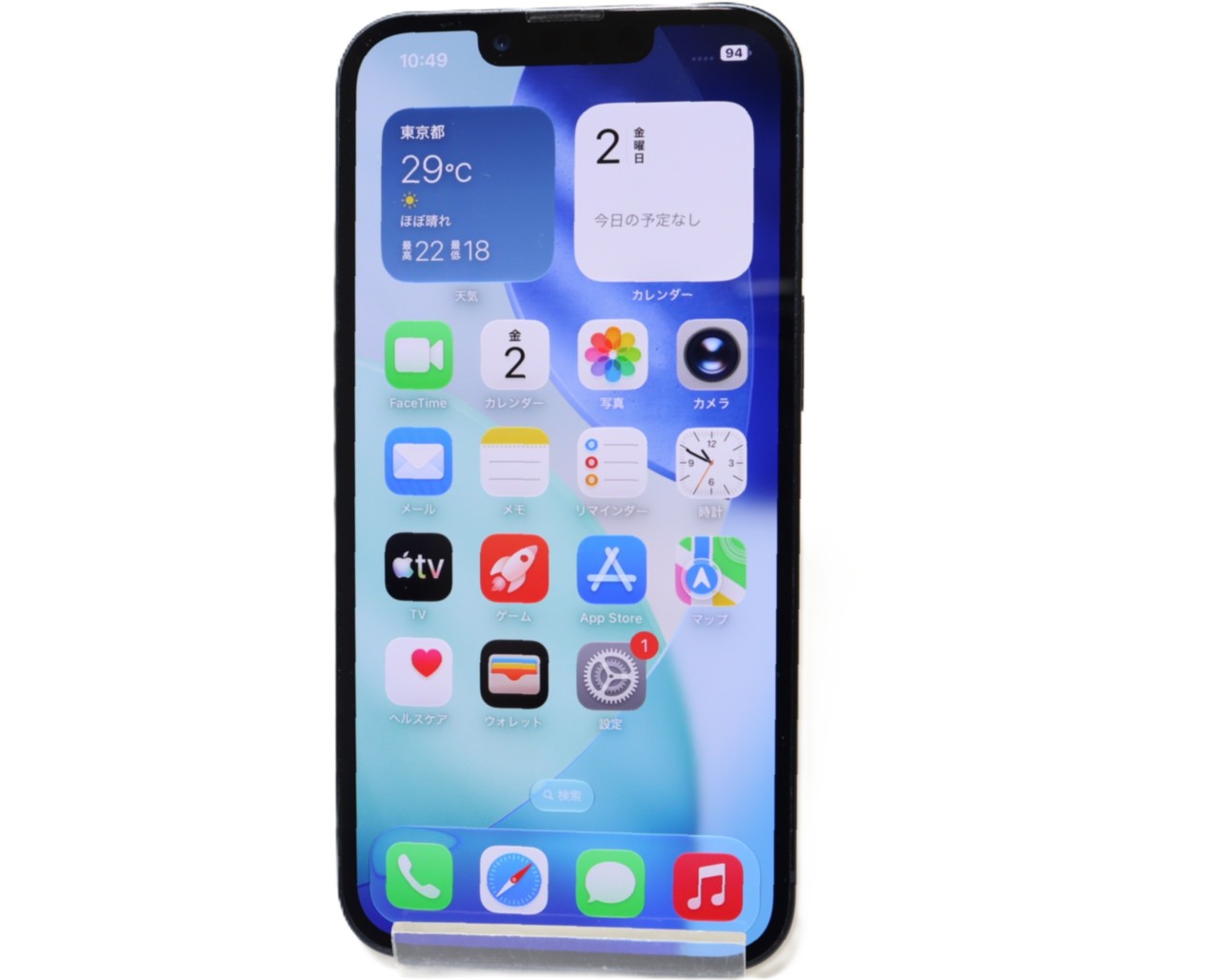 [USED]u062225&nbsp;iPhone13&nbsp;128GB&nbsp;SIMフリー&nbsp;[ミッドナイト]