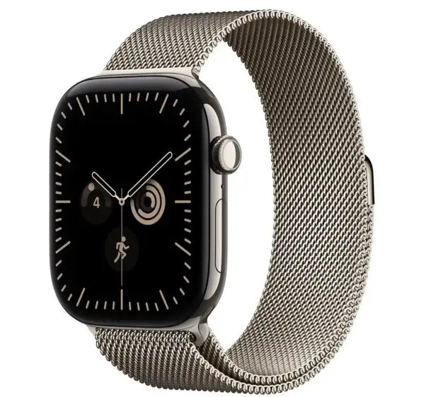 Apple&nbsp;Watch&nbsp;12&nbsp;GPS&nbsp;46mm&nbsp;MJFT4X/A&nbsp;&nbsp;SpaceGray/Natural&nbsp;Milanese&nbsp;Loop&nbsp;M/L　