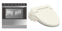 水回り家電（食器洗い乾燥機/温水洗浄便座）