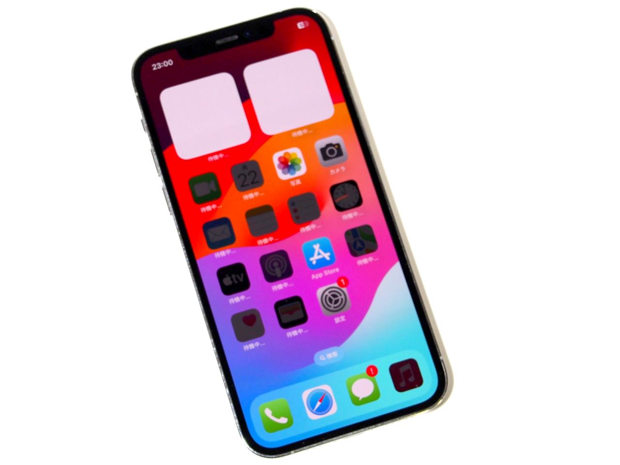 お話中〜iPhone12 128g simロック解除済 au