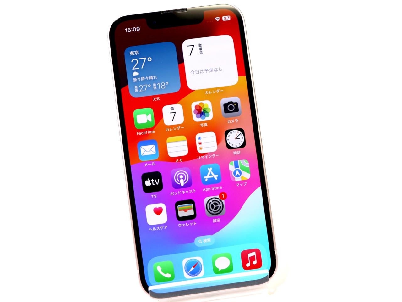 iPhone 13 mini 128GB SIMフリー バッテリー85% iPhone 13 mini 中古