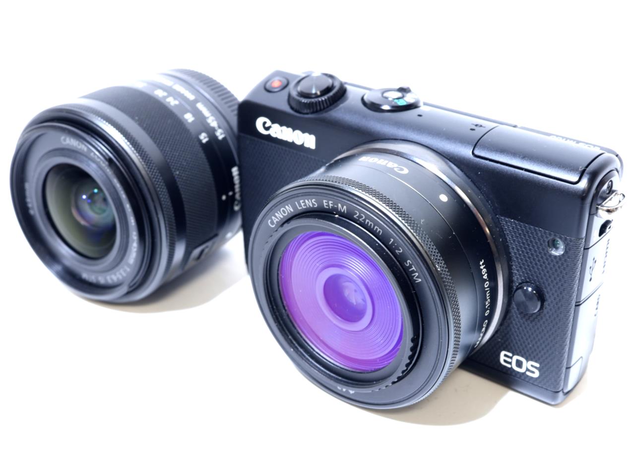Amazon | Canon ミラーレス一眼カメラ EOS M ダブルレンズキット