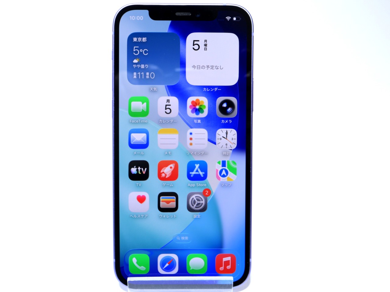 [USED]u058965&nbsp;iPhone12&nbsp;64GB&nbsp;SIMフリー&nbsp;[パープル]修理品