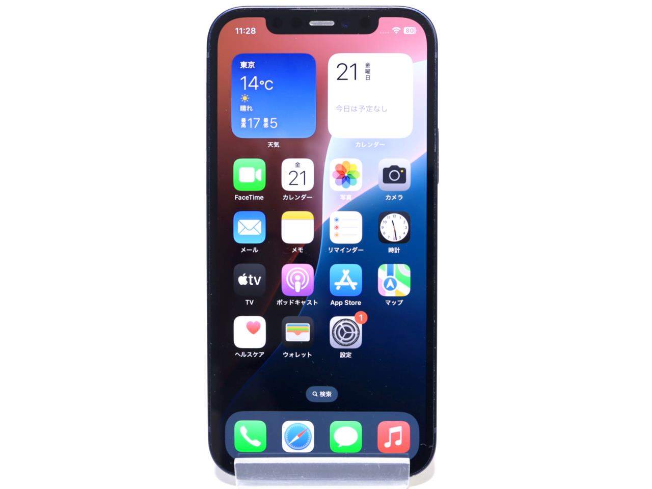iPhone 12 128GB SIM�t���[ [�u���b�N]
