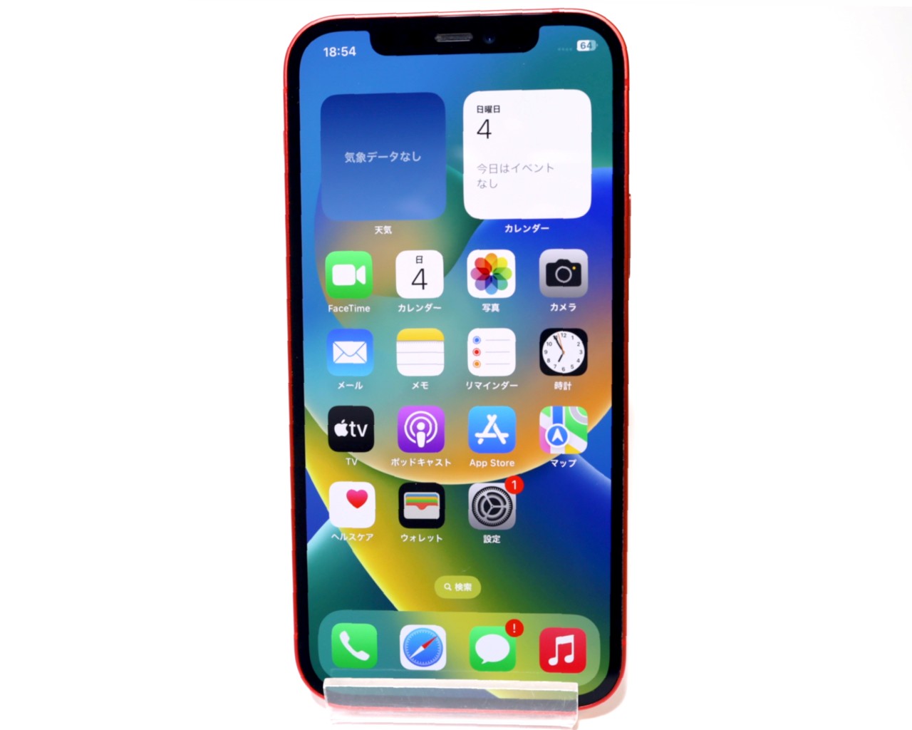 iPhone 12 (PRODUCT)RED 64GB SIM�t���[ [���b�h]