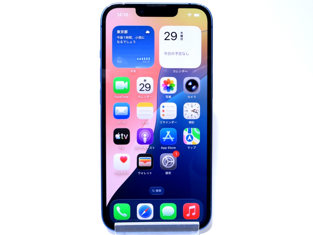 iPhone 13 128GB SIM�t���[ [�u���[]