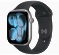 Apple&nbsp;Watch&nbsp;11&nbsp;GPS&nbsp;46mm&nbsp;MEV44J/A&nbsp;Space&nbsp;Gray/Black&nbsp;Sport&nbsp;Band&nbsp;M/L