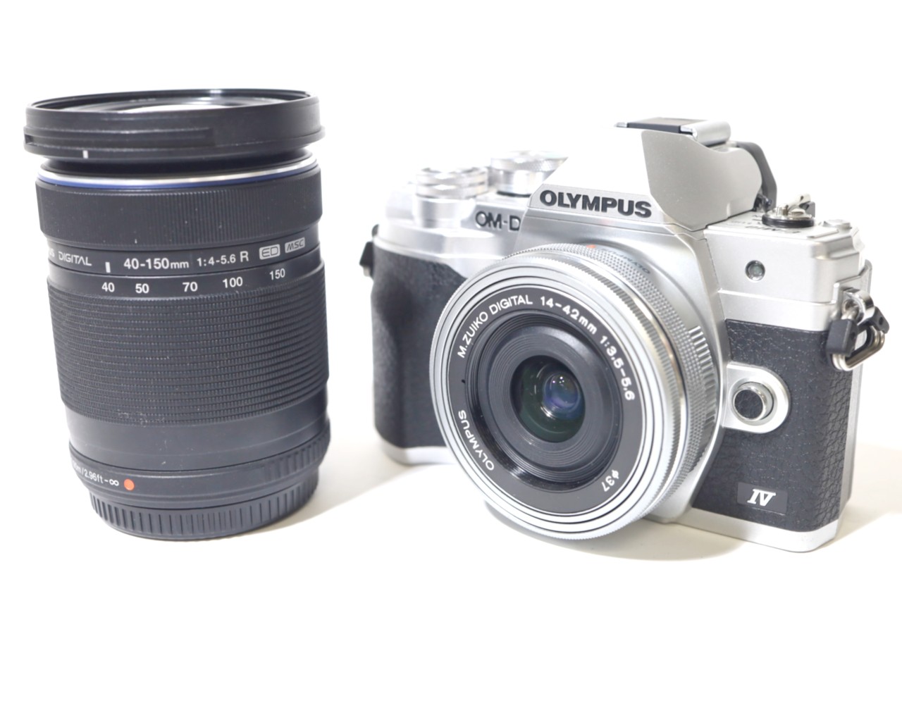 OM-D E-M10 Mark IV EZ�_�u���Y�[���L�b�g [�V���o�[]