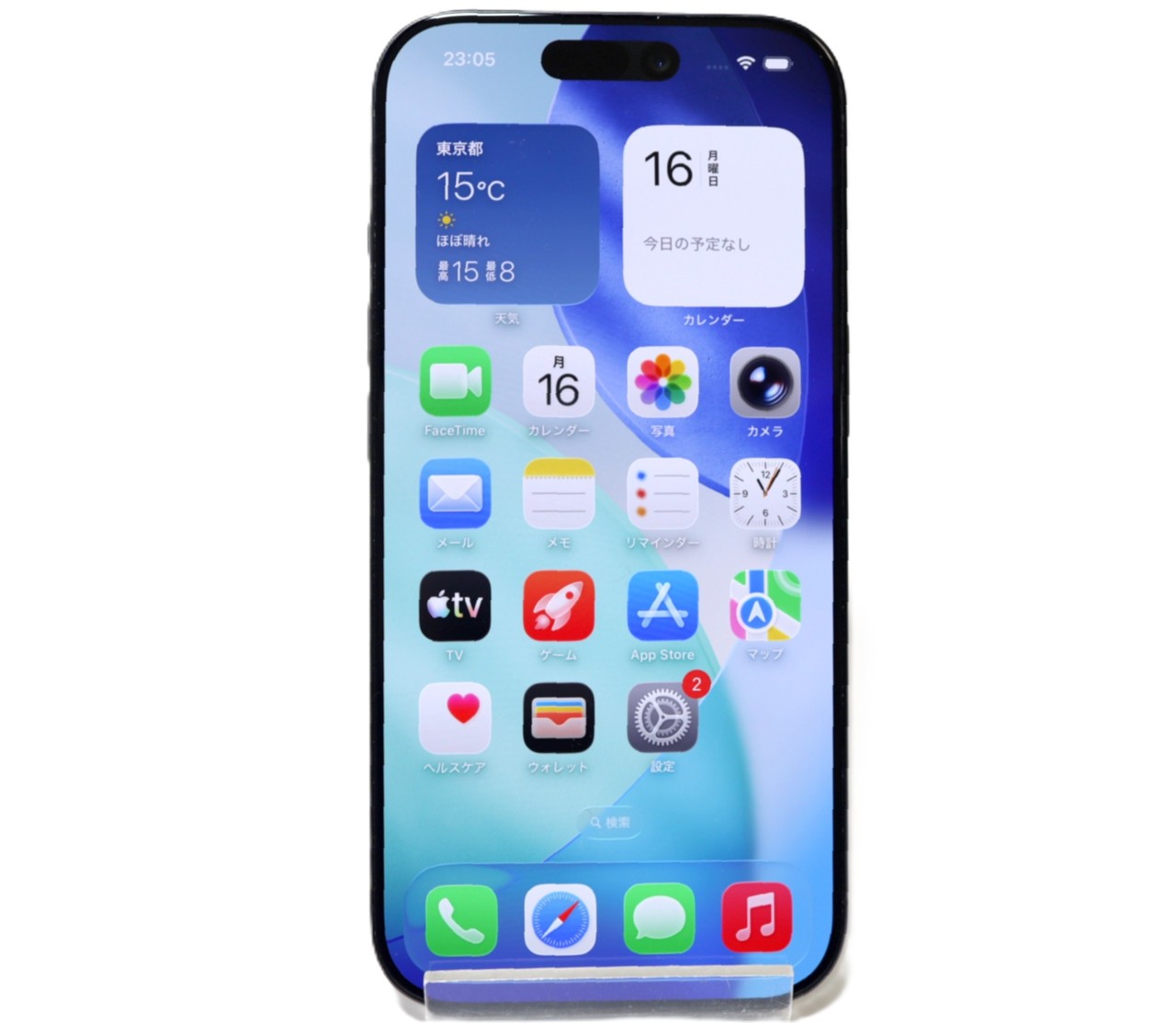 iPhone 16 Pro 256GB SIM�t���[ [�u���b�N�`�^�j�E��]