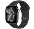 Apple&nbsp;Watch&nbsp;11&nbsp;GPS&nbsp;42mm&nbsp;MEQU4J/A&nbsp;Jetblack&nbsp;Black&nbsp;Sports&nbsp;Band&nbsp;M/L