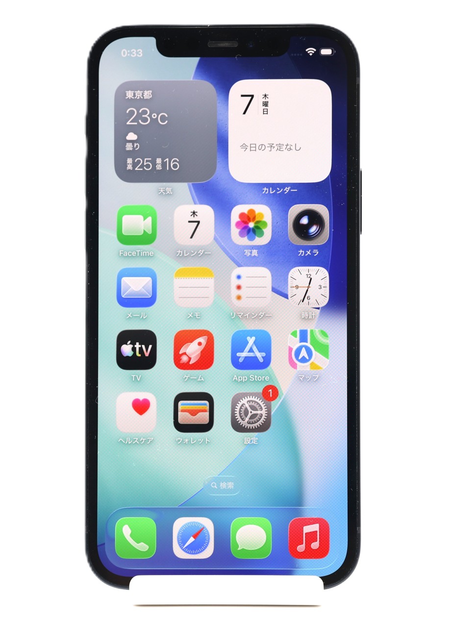 [USED]u060870&nbsp;iPhone12&nbsp;64GB&nbsp;SIMフリー&nbsp;[ブラック]
