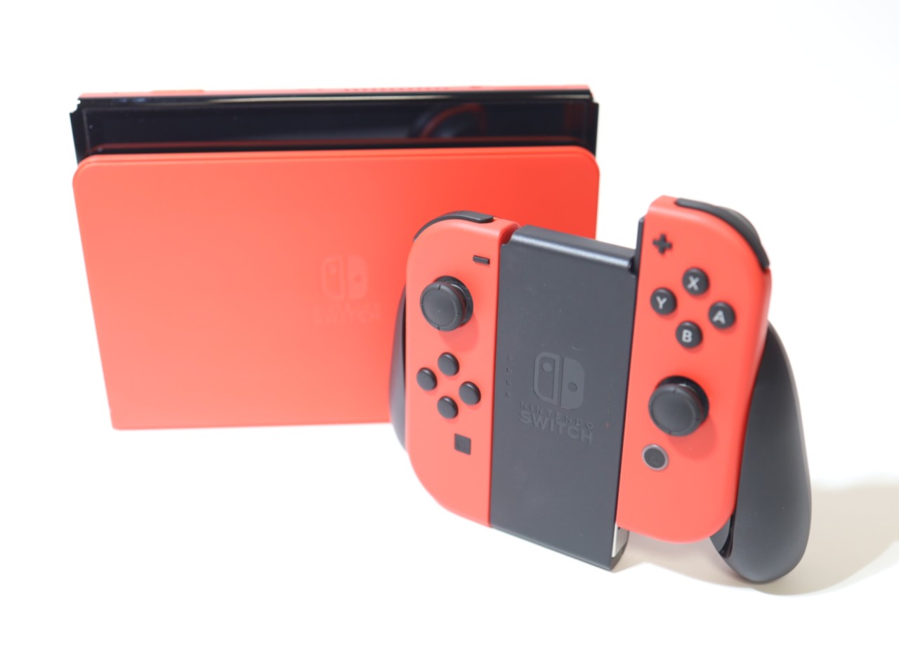 [USED]u061093&nbsp;Nintendo&nbsp;Switch(有機ELモデル)&nbsp;[マリオレッド]