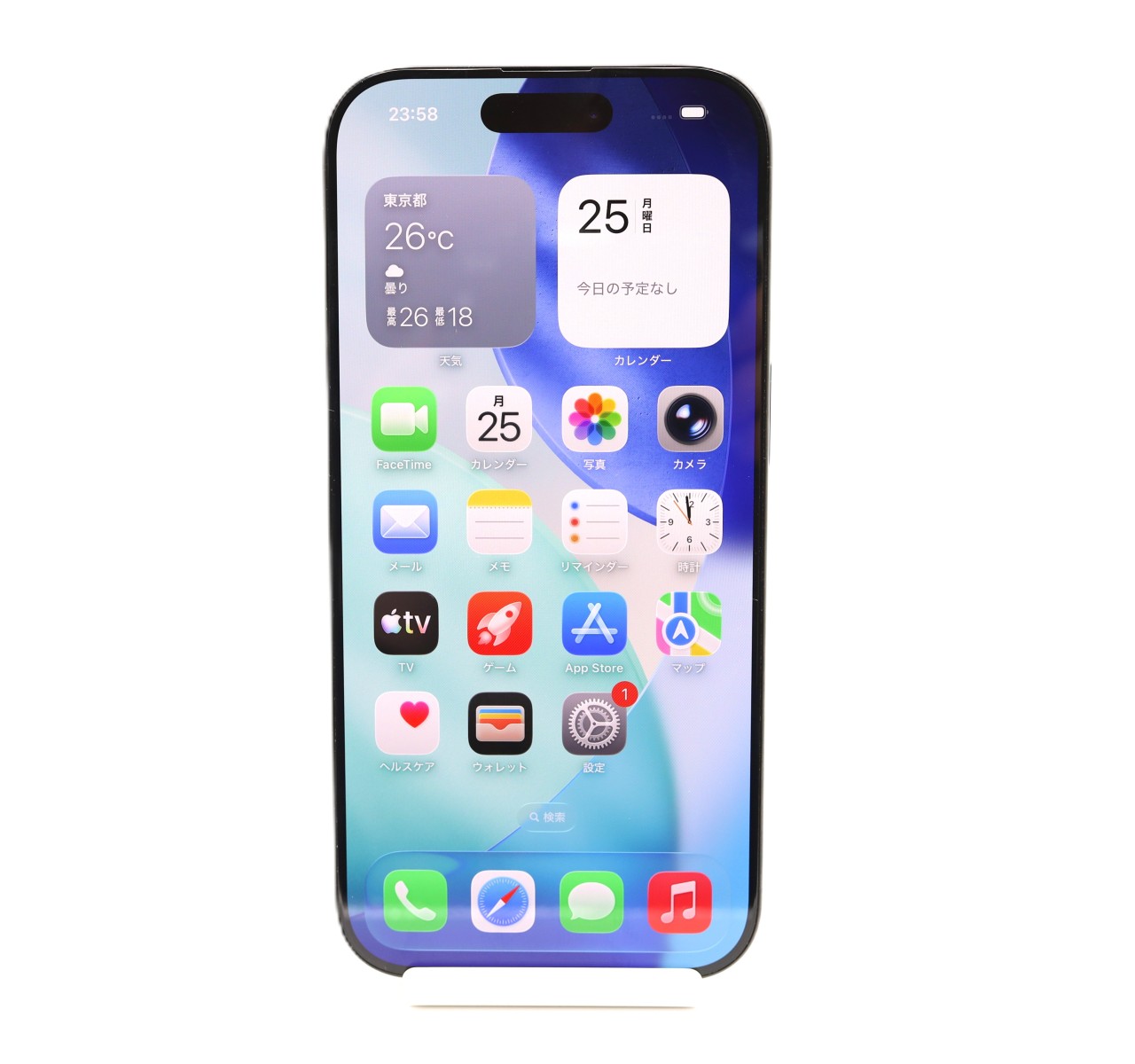 [USED]u061136&nbsp;iPhone16&nbsp;Pro&nbsp;128GB&nbsp;SIMフリー&nbsp;[ブラックチタニウム]