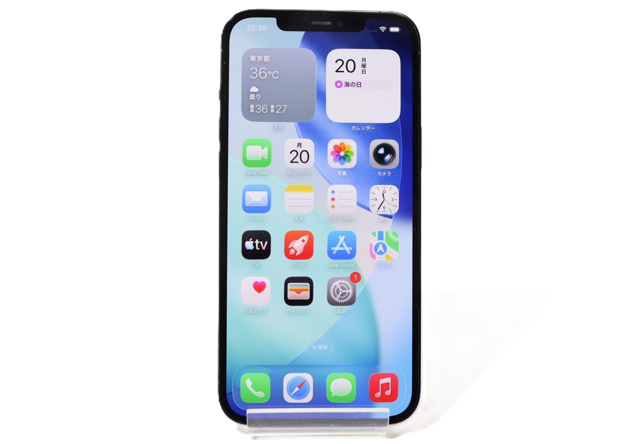 [USED]u061727&nbsp;iPhone12&nbsp;Pro&nbsp;Max&nbsp;128GB&nbsp;SIMフリー&nbsp;[パシフィックブルー]