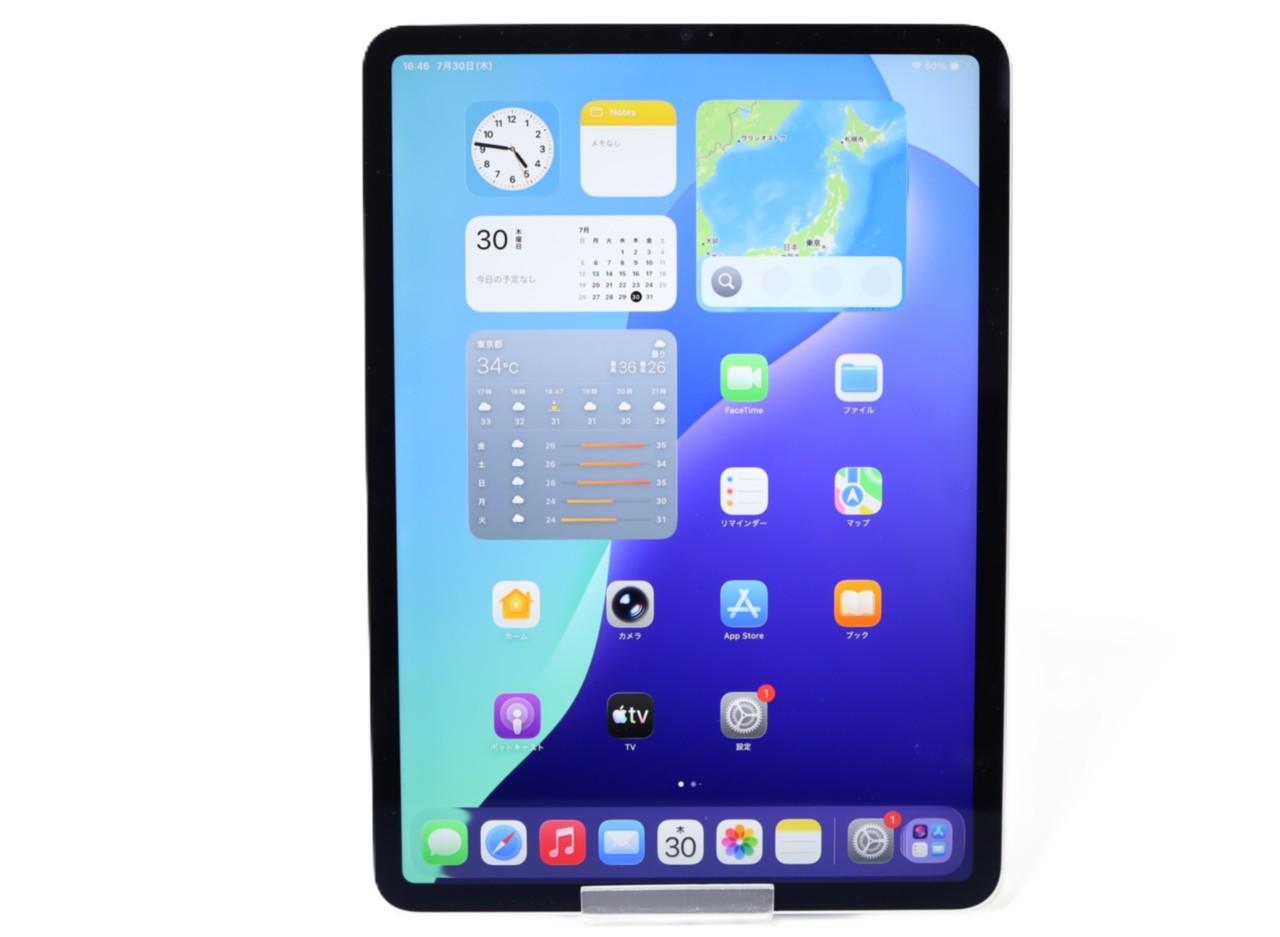 iPad Pro 11�C���` ��3���� Wi-Fi 128GB 2021�N�t���f�� MHQT3J/A [�V���o�[]