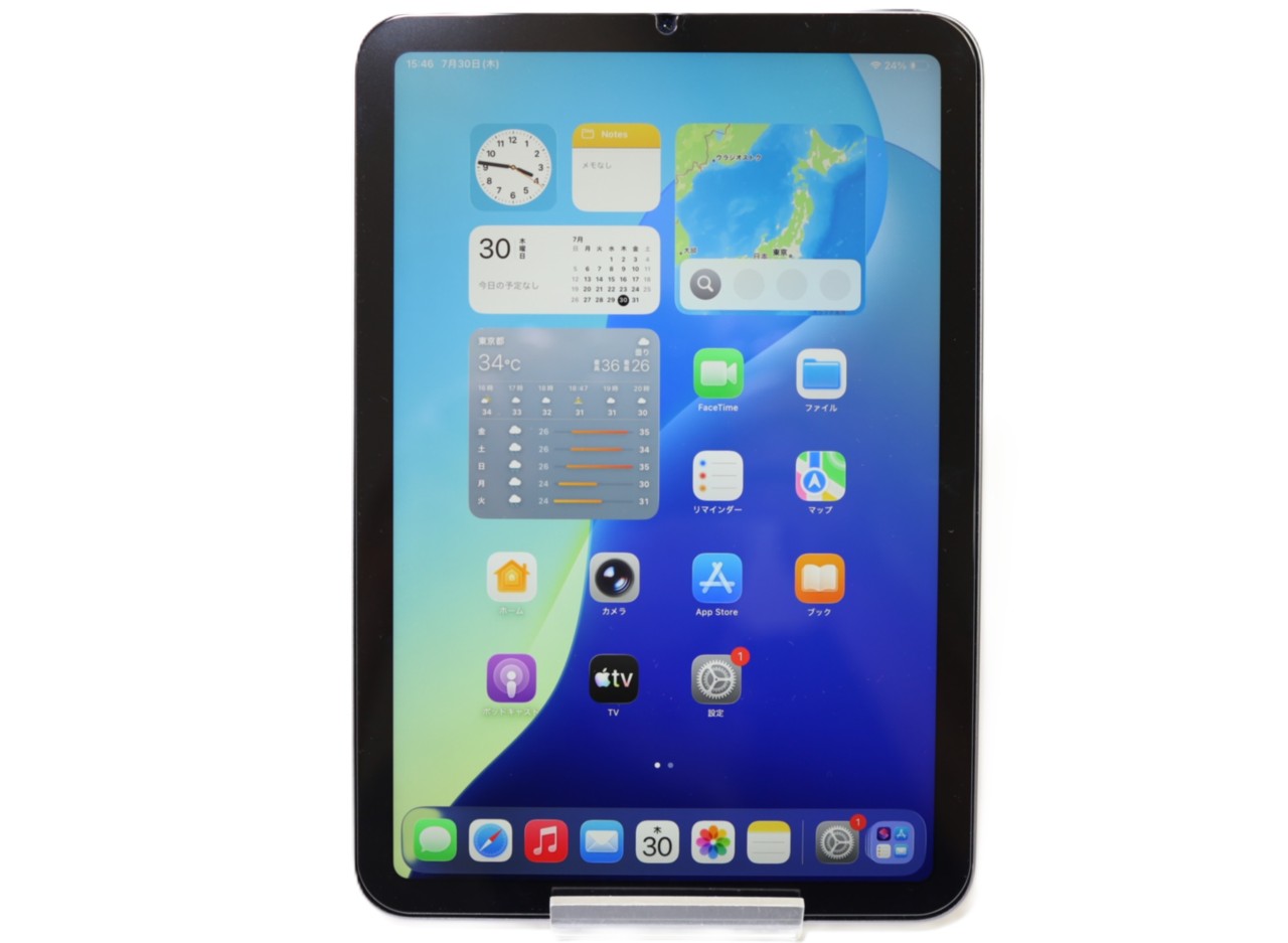 iPad mini 8.3�C���` Wi-Fi 128GB 2024�N�H���f�� MXN63J/A [�X�y�[�X�O���C]