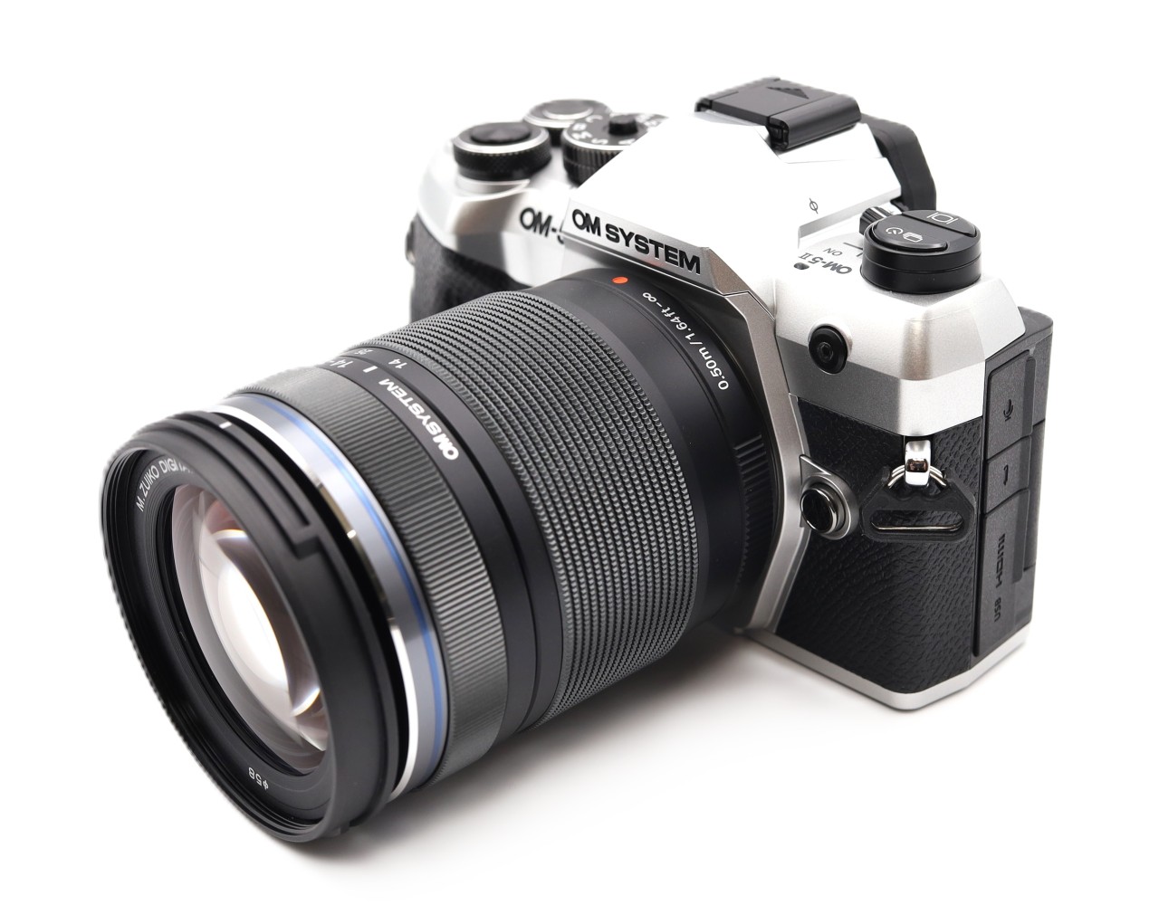 [USED]u061908&nbsp;OM&nbsp;SYSTEM&nbsp;OM-5&nbsp;Mark&nbsp;II&nbsp;14-150mm&nbsp;II&nbsp;レンズキット&nbsp;[シルバー]