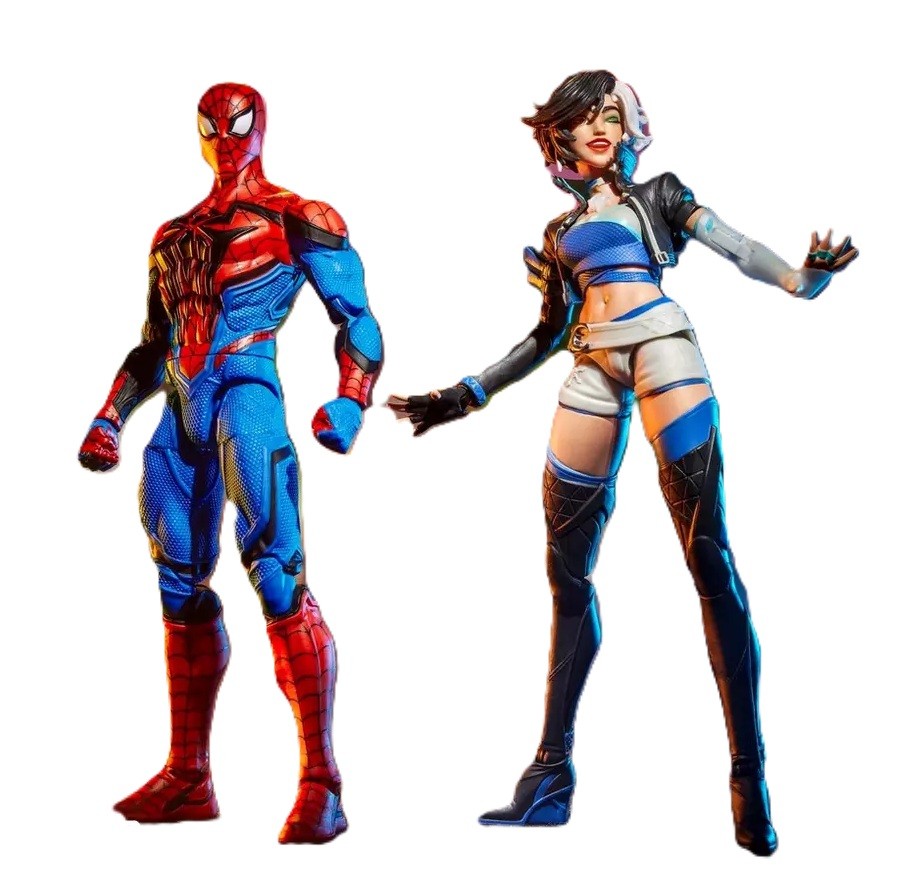 マーベルレジェンド・シリーズ&nbsp;マーベル・ライバルズ&nbsp;スパイダーマン＆ルナ・スノー&nbsp;(完成品)
