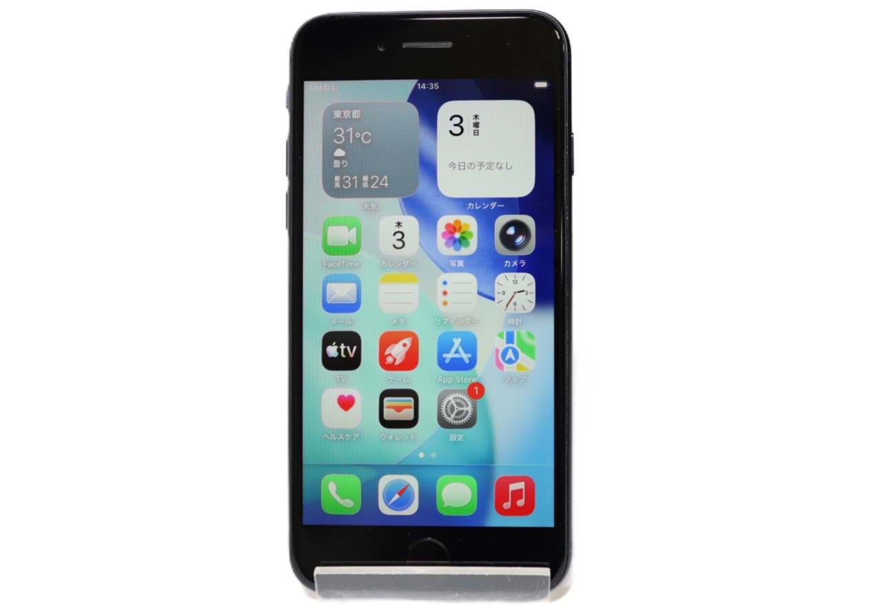 [USED]u062070&nbsp;iPhoneSE&nbsp;3rd&nbsp;64GB&nbsp;SIMフリー&nbsp;[ミッドナイト]