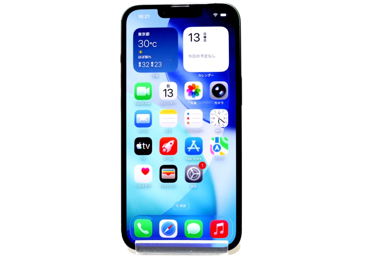 [USED]u062170&nbsp;iPhone13&nbsp;128GB&nbsp;SIMフリー&nbsp;[グリーン]