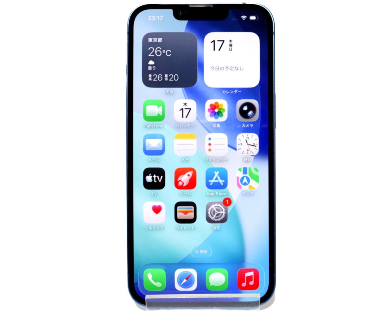 [USED]u062200&nbsp;iPhone13&nbsp;128GB&nbsp;SIMフリー&nbsp;[ブルー]