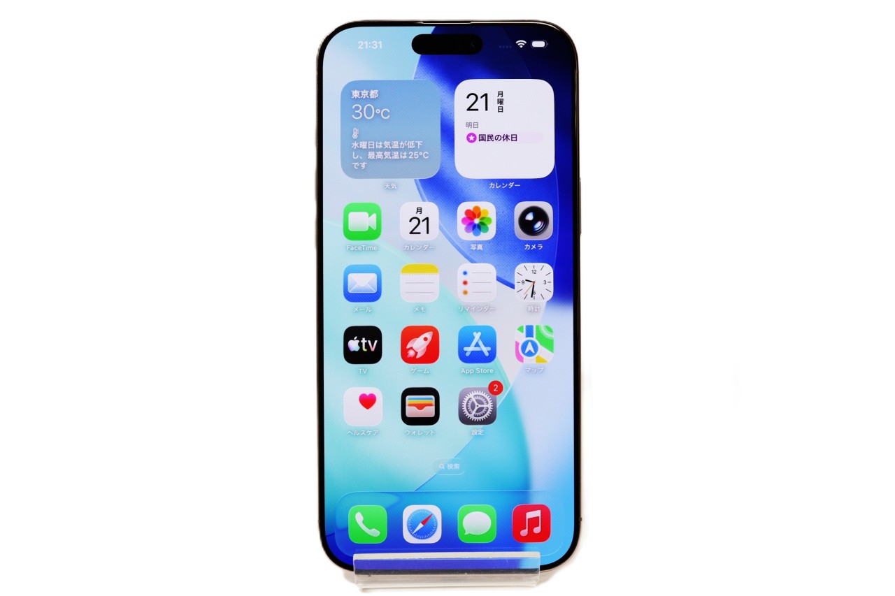 iPhone 16 Pro Max 256GB SIM�t���[ [�f�U�[�g�`�^�j�E��]