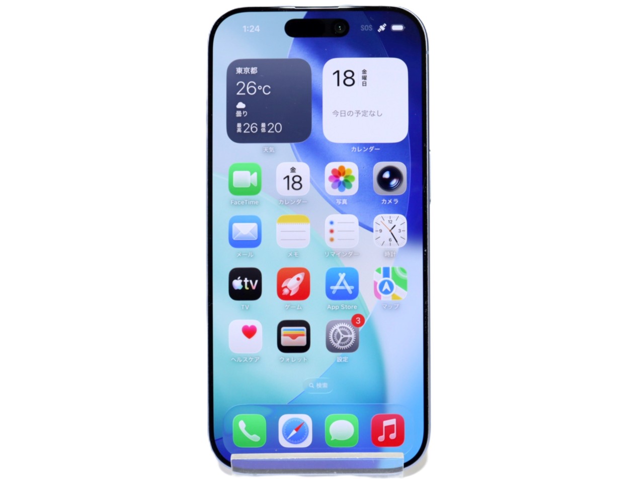 [USED]u062214&nbsp;iPhone17&nbsp;256GB&nbsp;SIMフリー&nbsp;[ミストブルー]