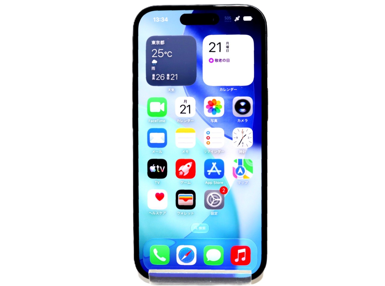 [USED]u062236&nbsp;iPhone15&nbsp;128GB&nbsp;SIMフリー&nbsp;[ブラック]