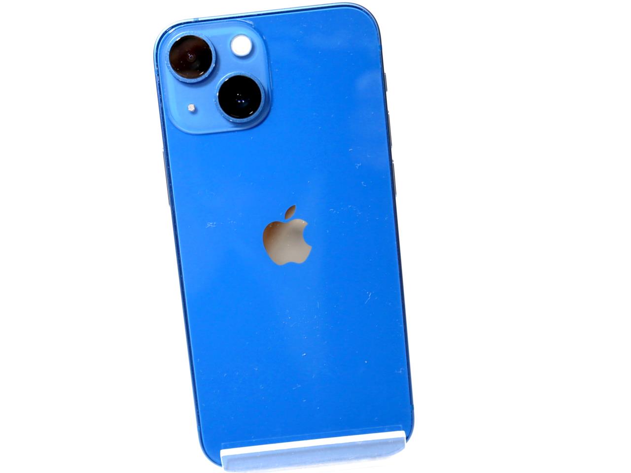 中古 iPhone 13 mini 128GB ブルー SIMフリー ムスビー｜中古品 iPhone 13 mini 128GB ブルー SIMロックなし